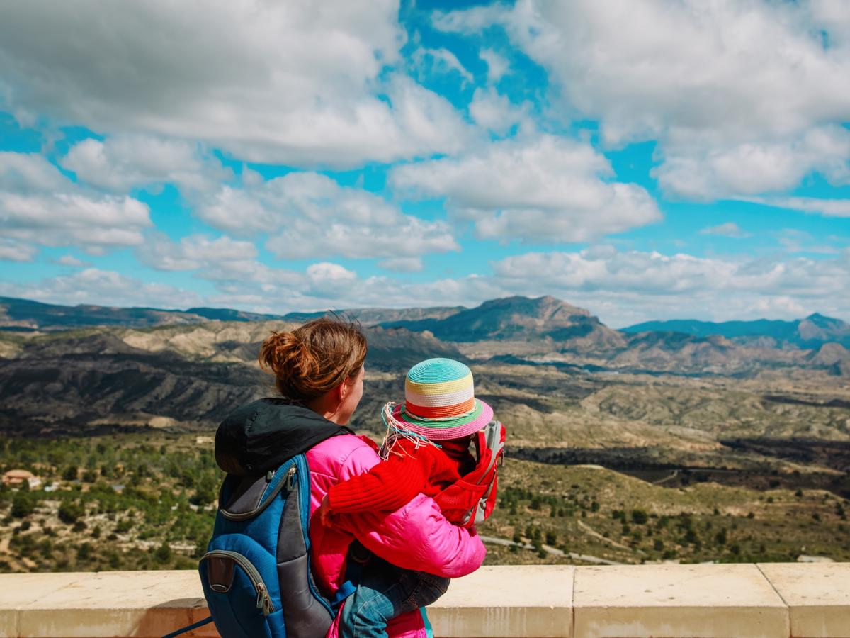 Family mountain adventure