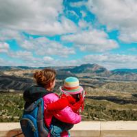 Family mountain adventure