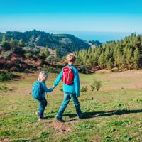 Children Hiking